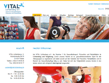 Tablet Screenshot of lichtenberger-gesundheitssport.de